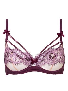 AGENT PROVOCATEUR Agnes Plunge Underwire Bra